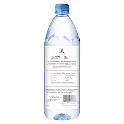 evian Natural Spring Water, PH Balanced with Natural Electrolytes, 16.9fl oz./500mL Bottles (pack of 24)