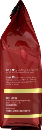 Eight O'Clock Coffee The Original Ground Coffee, Medium Roast, 32 Ounce (Pack of 1) - Sweet, Fruity, Well Balanced