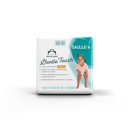 Amazon Brand - Mama Bear Gentle Touch Diapers, Size 1, 200 Count (4 packs of 50)