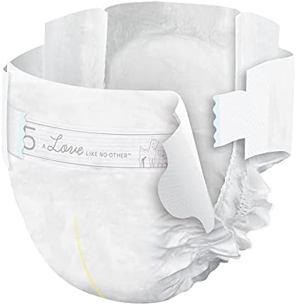 Bambo Nature Premium Eco-Friendly Baby Diapers, Size 5 (27-40 Lbs), 150 Count (6 Packs of 25)