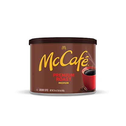 McCafe Premium Roast, Medium Roast Ground Coffee, 30 oz Canister