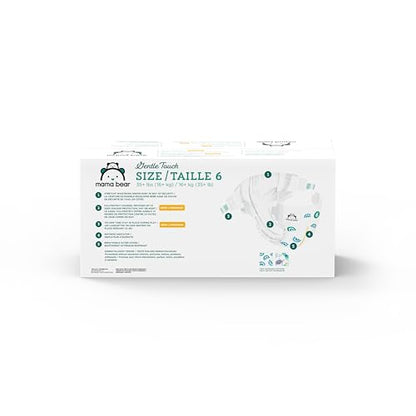 Amazon Brand - Mama Bear Gentle Touch Diapers, Size 1, 200 Count (4 packs of 50)