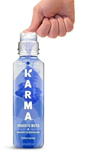 Karma Probiotic Water - 12 Pack, Watermelon Wild Berry Drink - Immune &amp; Gut Health Support