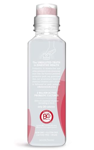 Karma Probiotic Water - 12 Pack, Watermelon Wild Berry Drink - Immune &amp; Gut Health Support