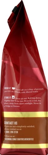 Eight O'Clock Coffee The Original Ground Coffee, Medium Roast, 32 Ounce (Pack of 1) - Sweet, Fruity, Well Balanced