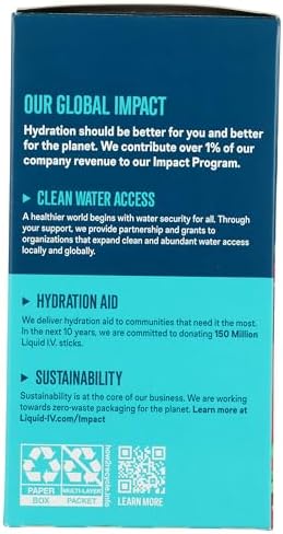 LIQUID IV Hydration Strwbry 10Ct Bx 5.64 OZ