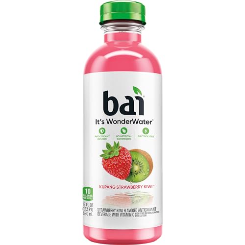 Bai Coconut Variety Pack, Antioxidant Infused Water Beverage, with Vitamin C and No Artificial Sweeteners, 18 fl oz bottles, 12 pack