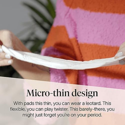 Cora 100% Organic Cotton Topsheet Pads | 36 Overnight Pads