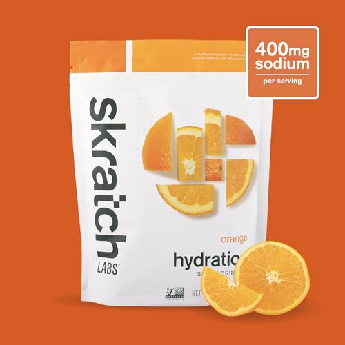 Skratch Labs Hydration Powder | Sport Drink Mix | Electrolytes Powder for Exercise, Endurance, and Performance | Lemon + Lime | 20 Servings | Non-GMO, Vegan, Kosher