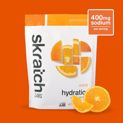 Skratch Labs Hydration Powder | Sport Drink Mix | Electrolytes Powder for Exercise, Endurance, and Performance | Lemon + Lime | 20 Servings | Non-GMO, Vegan, Kosher