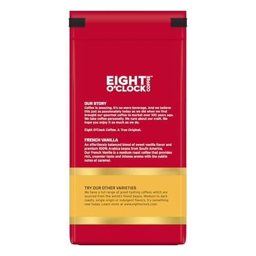 Eight O'Clock Coffee The Original Ground Coffee, Medium Roast, 32 Ounce (Pack of 1) - Sweet, Fruity, Well Balanced