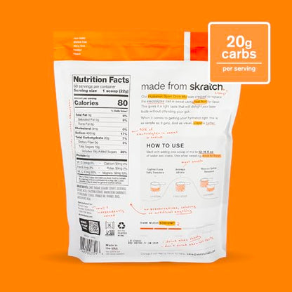 Skratch Labs Hydration Powder | Sport Drink Mix | Electrolytes Powder for Exercise, Endurance, and Performance | Lemon + Lime | 20 Servings | Non-GMO, Vegan, Kosher