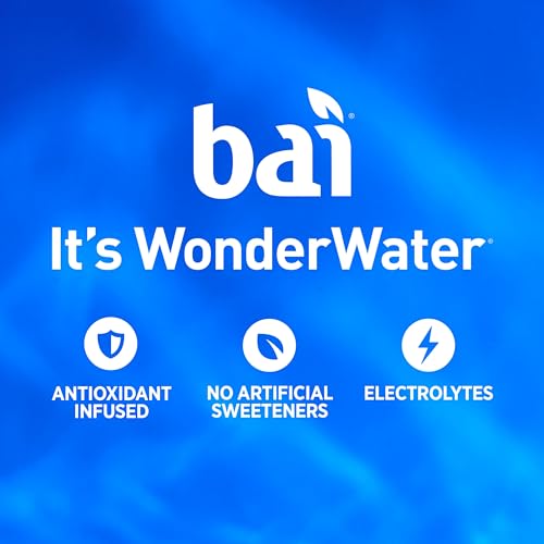 Bai Coconut Variety Pack, Antioxidant Infused Water Beverage, with Vitamin C and No Artificial Sweeteners, 18 fl oz bottles, 12 pack