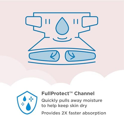 Amazon Brand - Mama Bear Plush Protection Diapers - Size 5, 31 Count, Hypoallergenic Premium Disposable Baby Diapers, White and Cloud Dreams