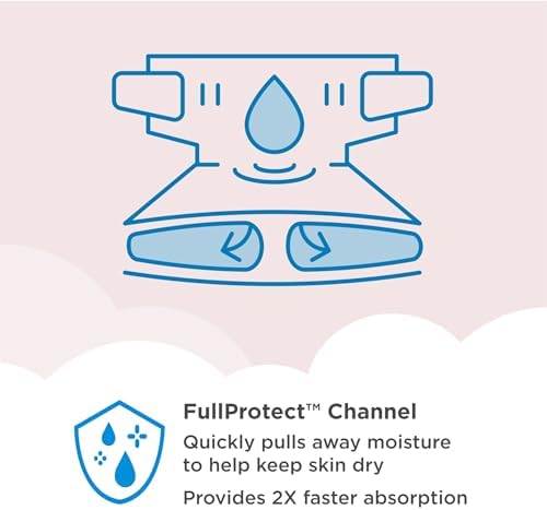 Amazon Brand - Mama Bear Plush Protection Diapers - Size 5, 31 Count, Hypoallergenic Premium Disposable Baby Diapers, White and Cloud Dreams