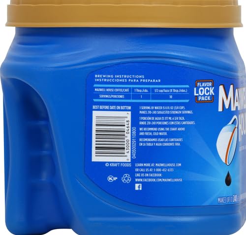 Maxwell House 27.5oz Ground Coffee Medium Original Roast