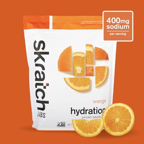 Skratch Labs Hydration Powder | Sport Drink Mix | Electrolytes Powder for Exercise, Endurance, and Performance | Lemon + Lime | 20 Servings | Non-GMO, Vegan, Kosher