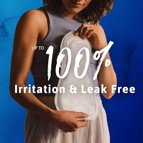 TENA Sensitive Care Incontinence Pads, Bladder Control, Postpartum for Women, Overnight Absorbency, Extra Coverage, 90 Count