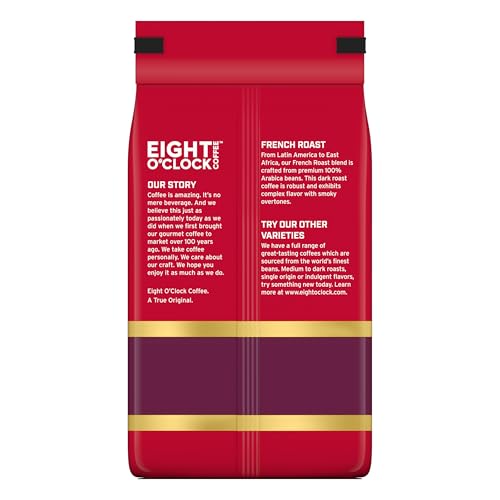 Eight O'Clock Coffee The Original Ground Coffee, Medium Roast, 32 Ounce (Pack of 1) - Sweet, Fruity, Well Balanced
