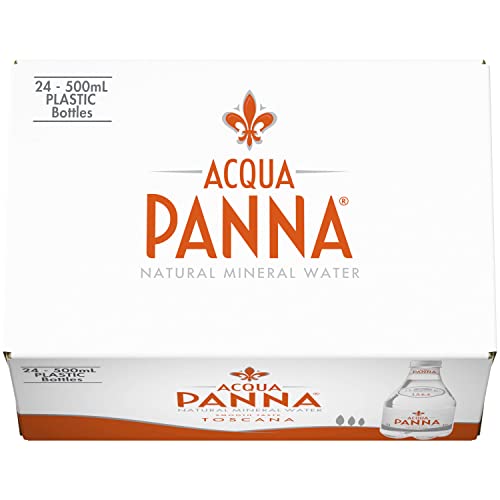 Acqua Panna Natural Spring Water, 33.8 Oz Plastic Bottles (12 Pack)