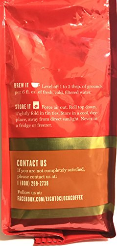 Eight O'Clock Coffee The Original Ground Coffee, Medium Roast, 32 Ounce (Pack of 1) - Sweet, Fruity, Well Balanced