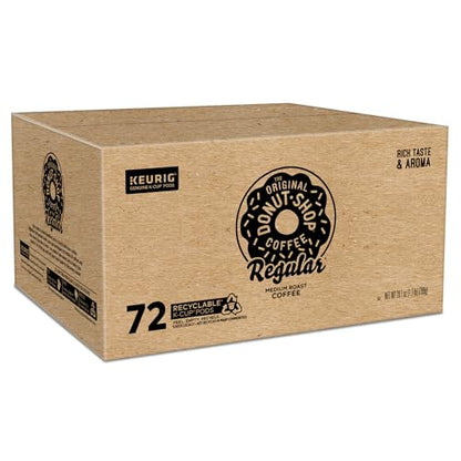 The Original Donut Shop Regular Keurig Single-Serve K-Cup Pods, Medium Roast Coffee, 72 Count