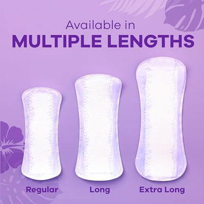 Always Daily Extra Protect Liners, Long Length, Unscented Panty Liners, 108 Count