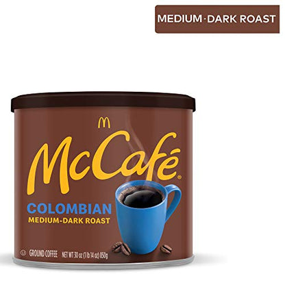 McCafe Premium Roast, Medium Roast Ground Coffee, 30 oz Canister