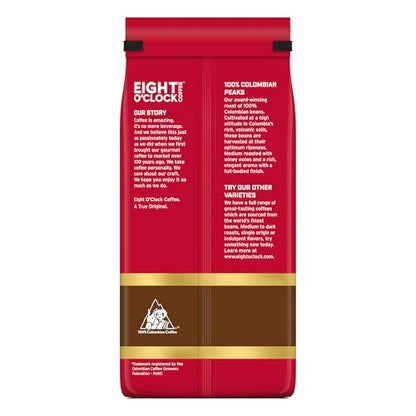 Eight O'Clock Coffee The Original Ground Coffee, Medium Roast, 32 Ounce (Pack of 1) - Sweet, Fruity, Well Balanced