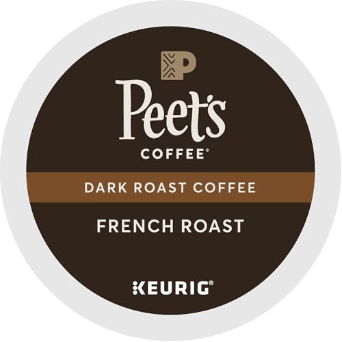 Peet's Coffee, Dark Roast Single Serve Coffee Pods - Major Dickason's Blend 75 Count (1 Box of 75 Pods)