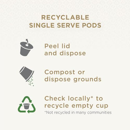 Peet's Coffee, Dark Roast Single Serve Coffee Pods - Major Dickason's Blend 75 Count (1 Box of 75 Pods)