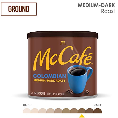 McCafe Premium Roast, Medium Roast Ground Coffee, 30 oz Canister