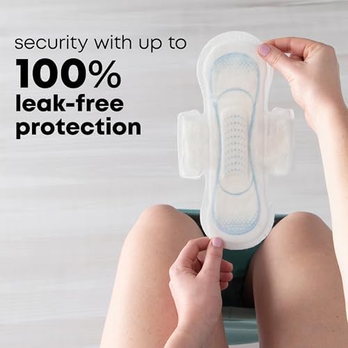 U by Kotex Ultra Thin Pads, Clean &amp; Secure, Heavy Absorbency, 56 Count (Packaging May Vary)