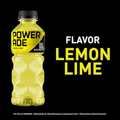 POWERADE Sports Drink Grape, 20 Ounce (Pack of 8)