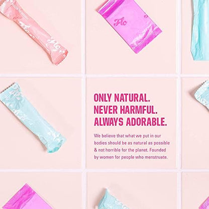 FLO - Organic Bamboo Pads, Day &amp; Night Combo Pack, 15 Count