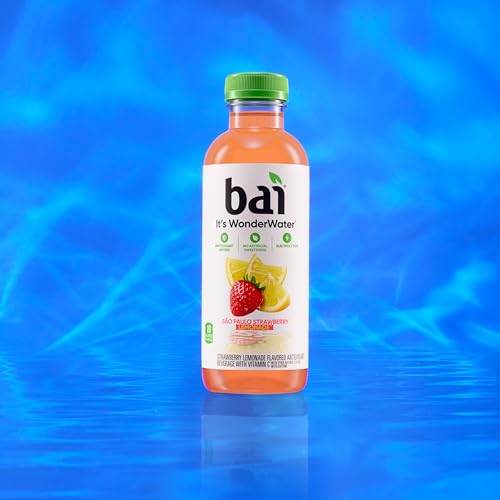 Bai Coconut Variety Pack, Antioxidant Infused Water Beverage, with Vitamin C and No Artificial Sweeteners, 18 fl oz bottles, 12 pack