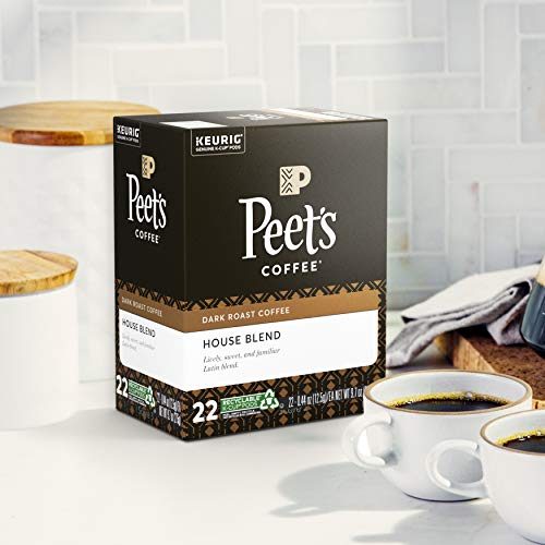 Peet's Coffee, Dark Roast Single Serve Coffee Pods - Major Dickason's Blend 75 Count (1 Box of 75 Pods)