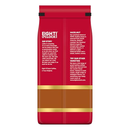 Eight O'Clock Coffee The Original Ground Coffee, Medium Roast, 32 Ounce (Pack of 1) - Sweet, Fruity, Well Balanced