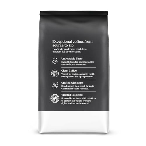 Bulletproof The Mentalist Medium-Dark Roast Ground Coffee, 12 Ounces, Clean Coffee Tested for Toxins, Packaging May Vary