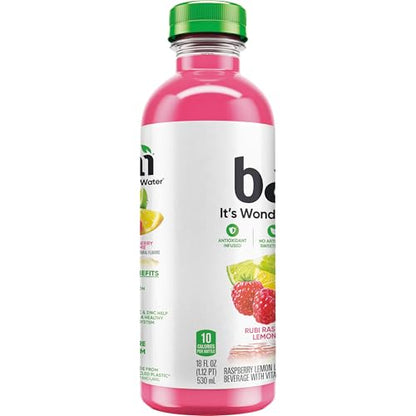Bai Coconut Variety Pack, Antioxidant Infused Water Beverage, with Vitamin C and No Artificial Sweeteners, 18 fl oz bottles, 12 pack