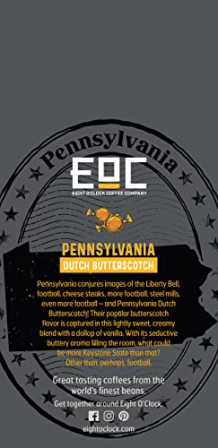 Eight O'Clock Coffee The Original Ground Coffee, Medium Roast, 32 Ounce (Pack of 1) - Sweet, Fruity, Well Balanced