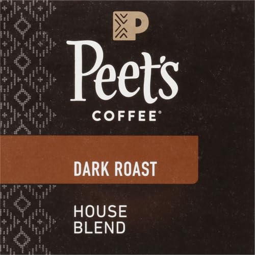 Peet's Coffee, Dark Roast Single Serve Coffee Pods - Major Dickason's Blend 75 Count (1 Box of 75 Pods)