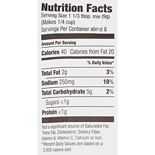 McCormick Original Country Gravy Mix, 2.64 oz (Pack of 8)