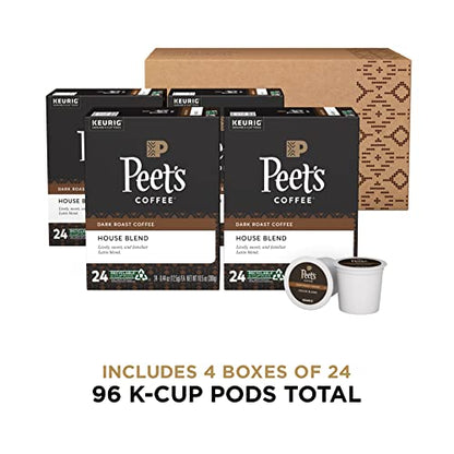 Peet's Coffee, Dark Roast Single Serve Coffee Pods - Major Dickason's Blend 75 Count (1 Box of 75 Pods)