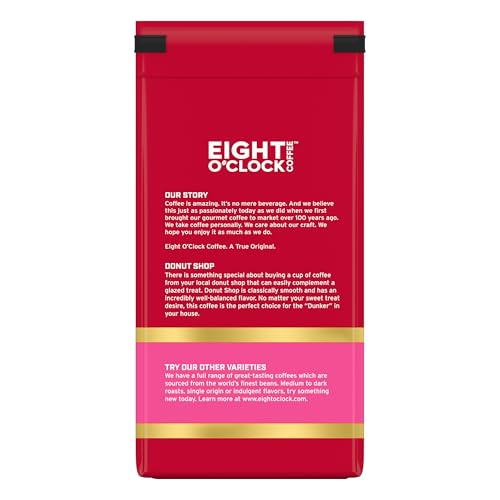 Eight O'Clock Coffee The Original Ground Coffee, Medium Roast, 32 Ounce (Pack of 1) - Sweet, Fruity, Well Balanced