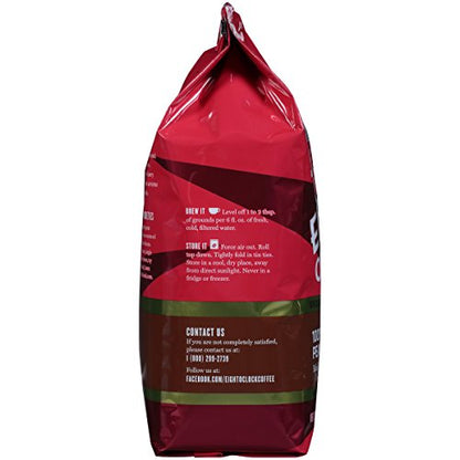 Eight O'Clock Coffee The Original Ground Coffee, Medium Roast, 32 Ounce (Pack of 1) - Sweet, Fruity, Well Balanced