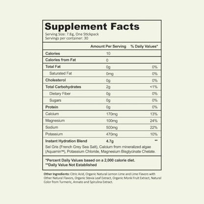 Instant Hydration Electrolytes Powder Packets - Raspberry Electrolyte Drink Mix - Zero Sugar - Keto, Vegan, Gluten-Free, Non-GMO - Boost Recovery, Brain Health, Muscle &amp; Tissue Support- 30 Sticks