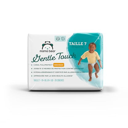 Amazon Brand - Mama Bear Gentle Touch Diapers, Size 1, 200 Count (4 packs of 50)