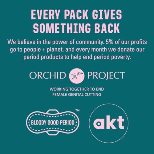 FLO - Organic Bamboo Pads, Day &amp; Night Combo Pack, 15 Count