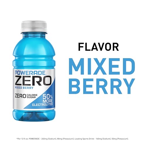 POWERADE Sports Drink Grape, 20 Ounce (Pack of 8)